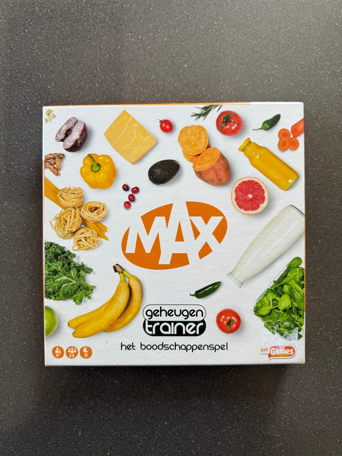 MAX Geheugentrainer: Het Boodschappenspel, Vijf spelers of meer, Ophalen of Verzenden, Zo goed als nieuw