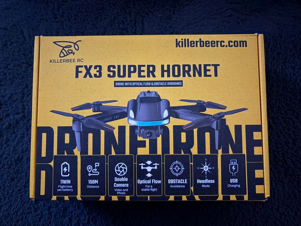 Drone Killerbee FX3 super hornet, Tickets en Kaartjes, Eén persoon