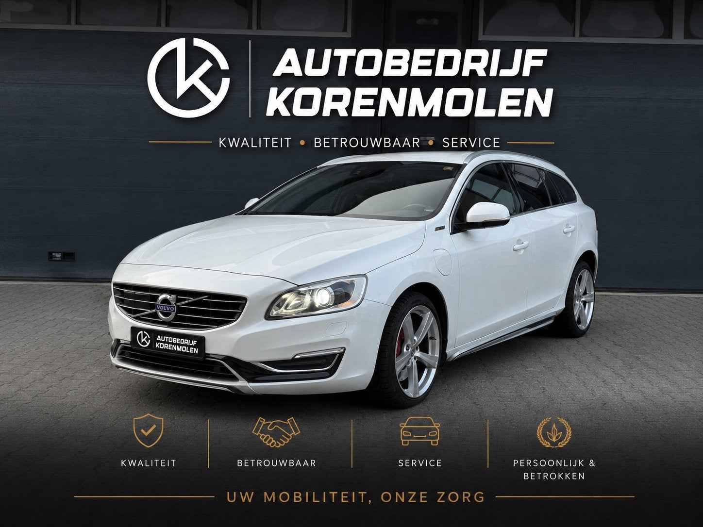 Volvo V60 D6 Plug-in Hybrid | Vol opties | Luxe & krachtig, Auto's, Volvo, Automaat, Lichtsensor, 1800 kg, Zwart