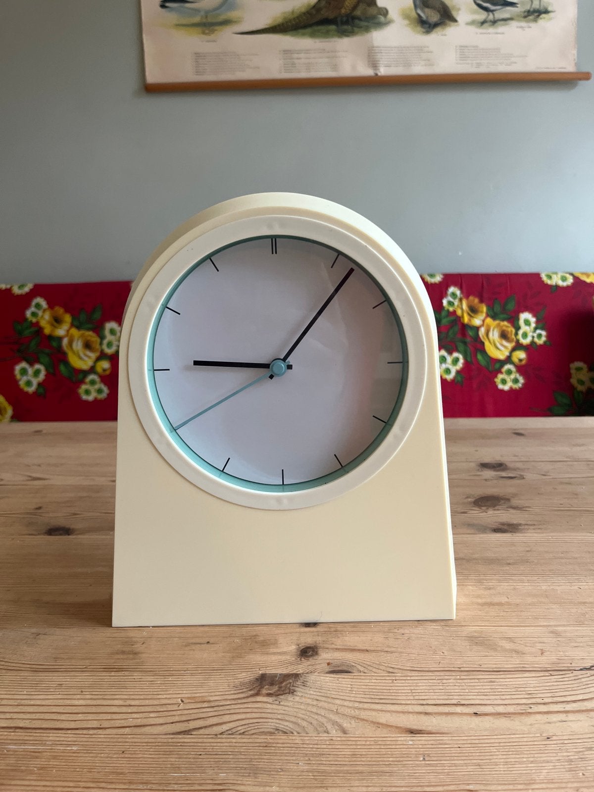 Ikea vintage Tafelklok ps serie, Antiek en Kunst, Ophalen of Verzenden