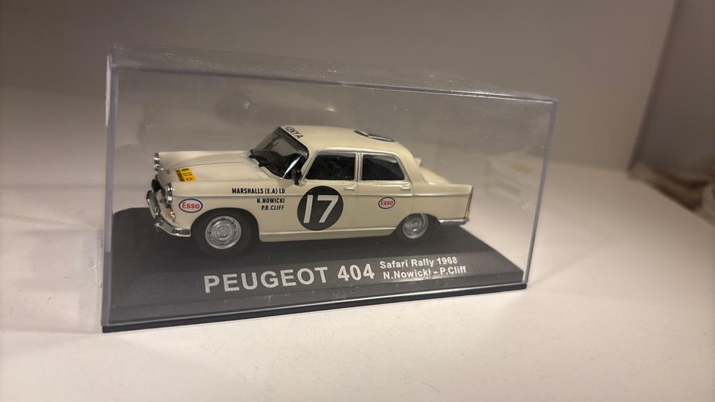 Peugeot 404 safari rally 1968 atlas 1.43, Overige merken, Auto, Ophalen of Verzenden, A