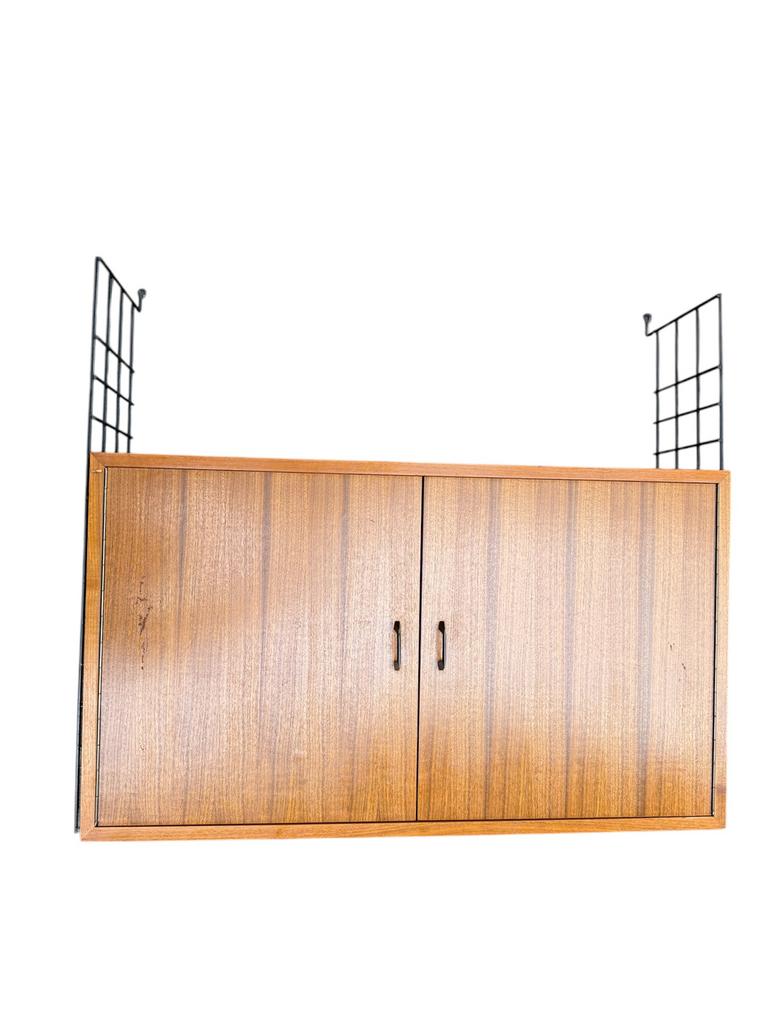 Vintage WANDREK met mooie teak kast, Huis en Inrichting, Kasten | Overige, Ophalen, Gebruikt, Gijpsvintage, Info@gijpsvintage.nl