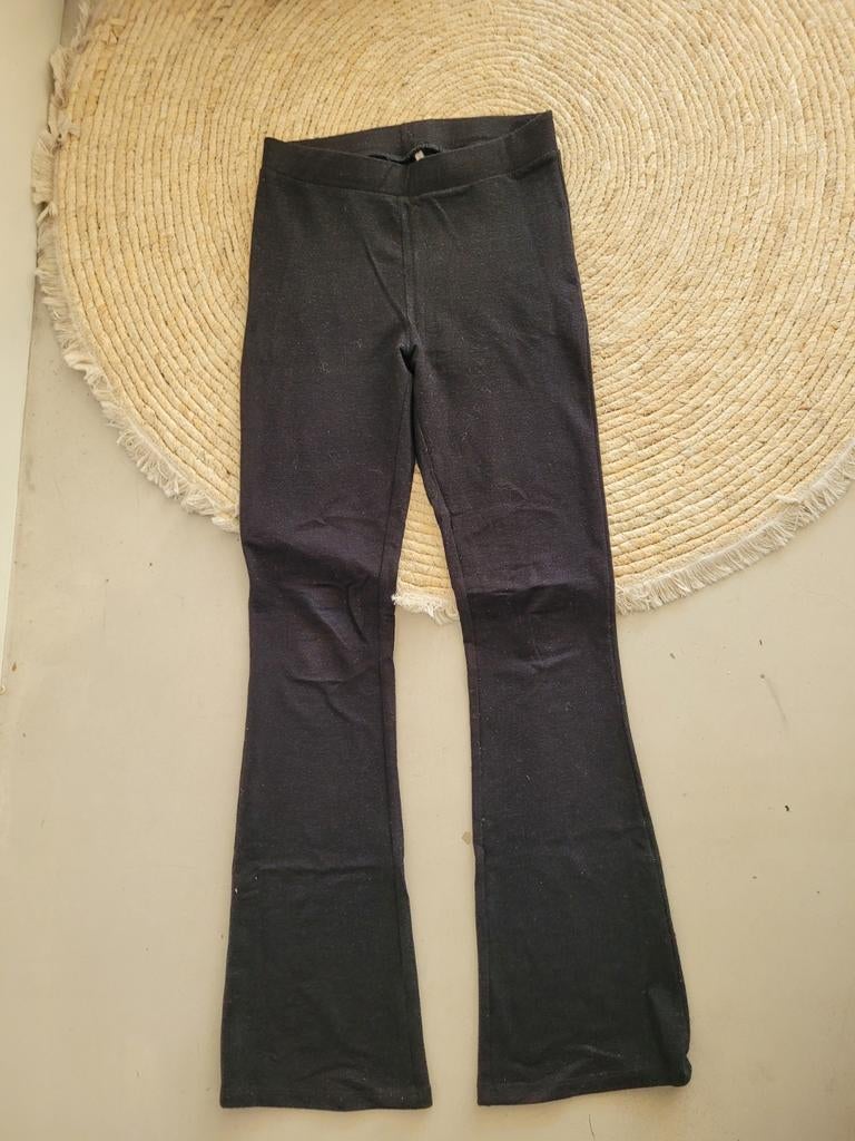 KIDS ONLY glitter flared broek 146 152 zwart, Broek, Meisje, Kids Only, Ophalen of Verzenden