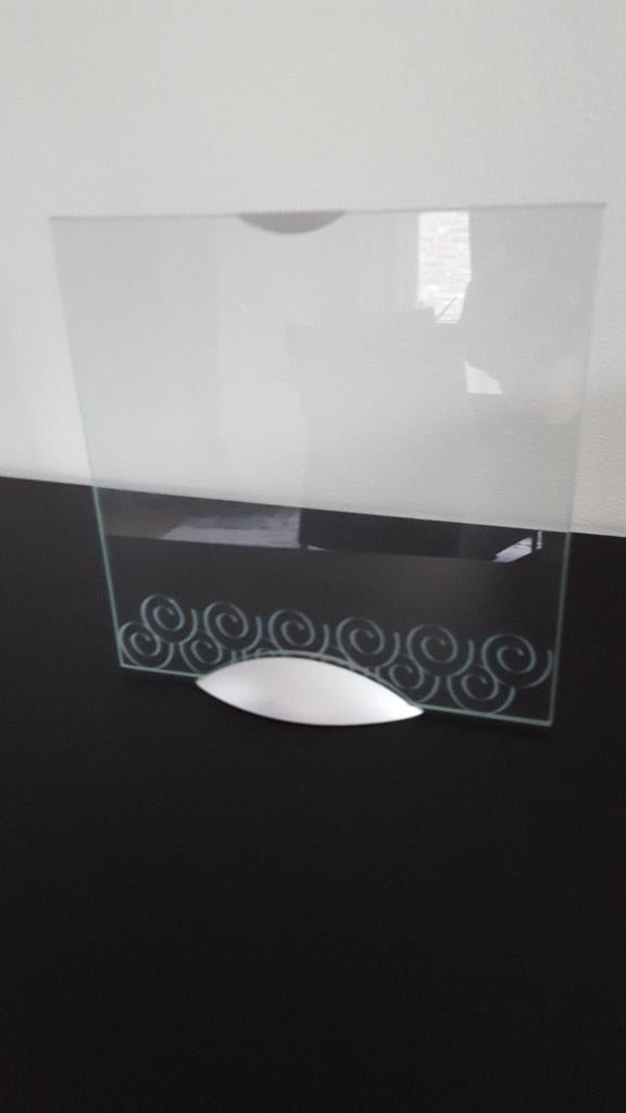 luxe fotolijst - glasplaatjes in metalen houder, Ophalen of Verzenden, Nieuw