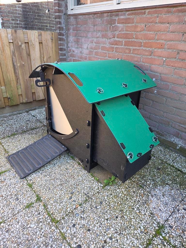 Compleet kippenhok + accessoires – zo goed als nieuw!, Dieren en Toebehoren, Pluimvee | Toebehoren, Zo goed als nieuw, Kippenhok of Kippenren