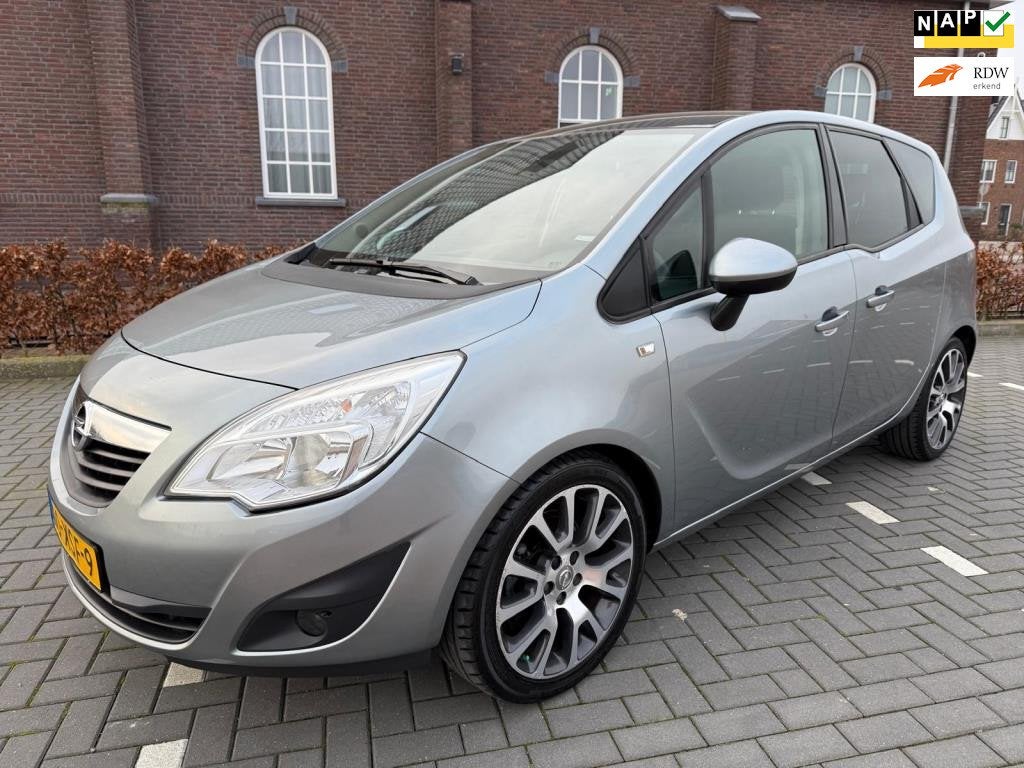 Opel Meriva 1.4 Turbo Edition 2012 CRUISE /AIRCO/ NAP/ APK, Voorwielaandrijving, Euro 5, Stof, Gebruikt