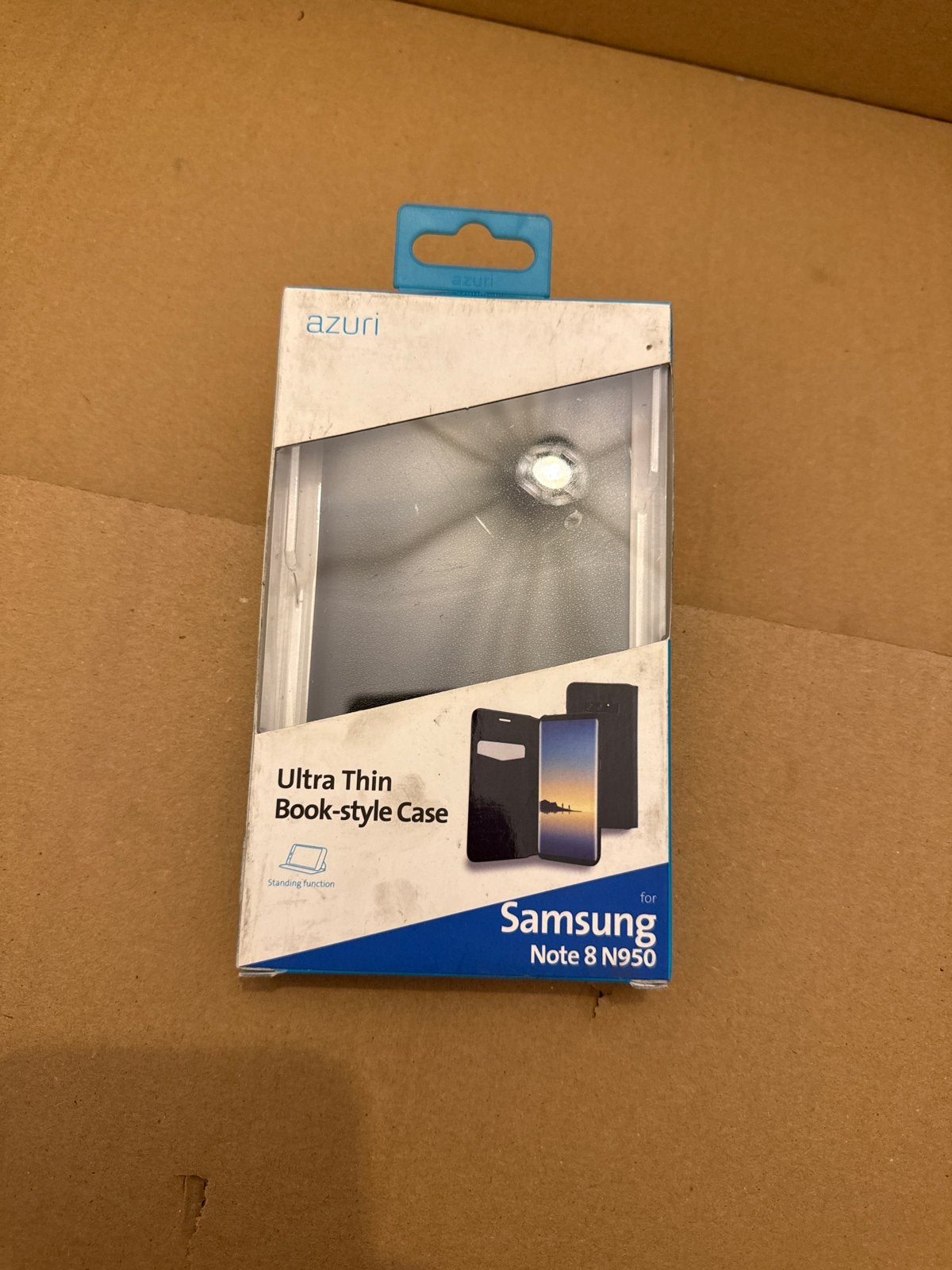 Azuri Ultra Thin Book-style Case voor Samsung Note 8 N950, Ophalen, Nieuw, Overige modellen, Hoesje of Tasje