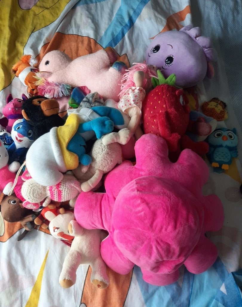 5 zakken met knuffelberen,, Ophalen, Zo goed als nieuw