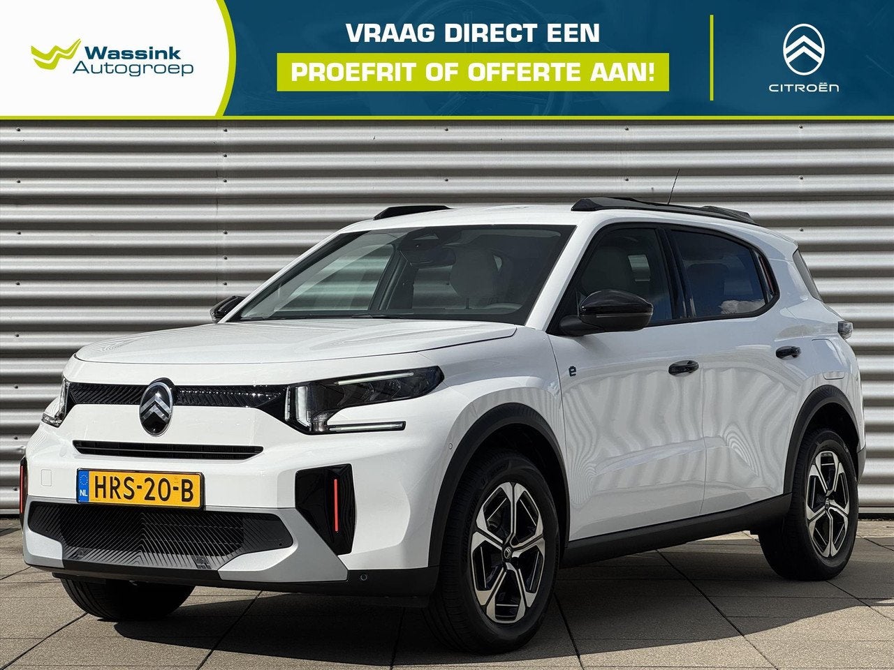 Citroën Ë-C3 Aircross E-C3 EV 44kWh 113pk Max | Navigatie, Auto's, Citroën, Bedrijf, Te koop, C3 Aircross, ABS, Achteruitrijcamera