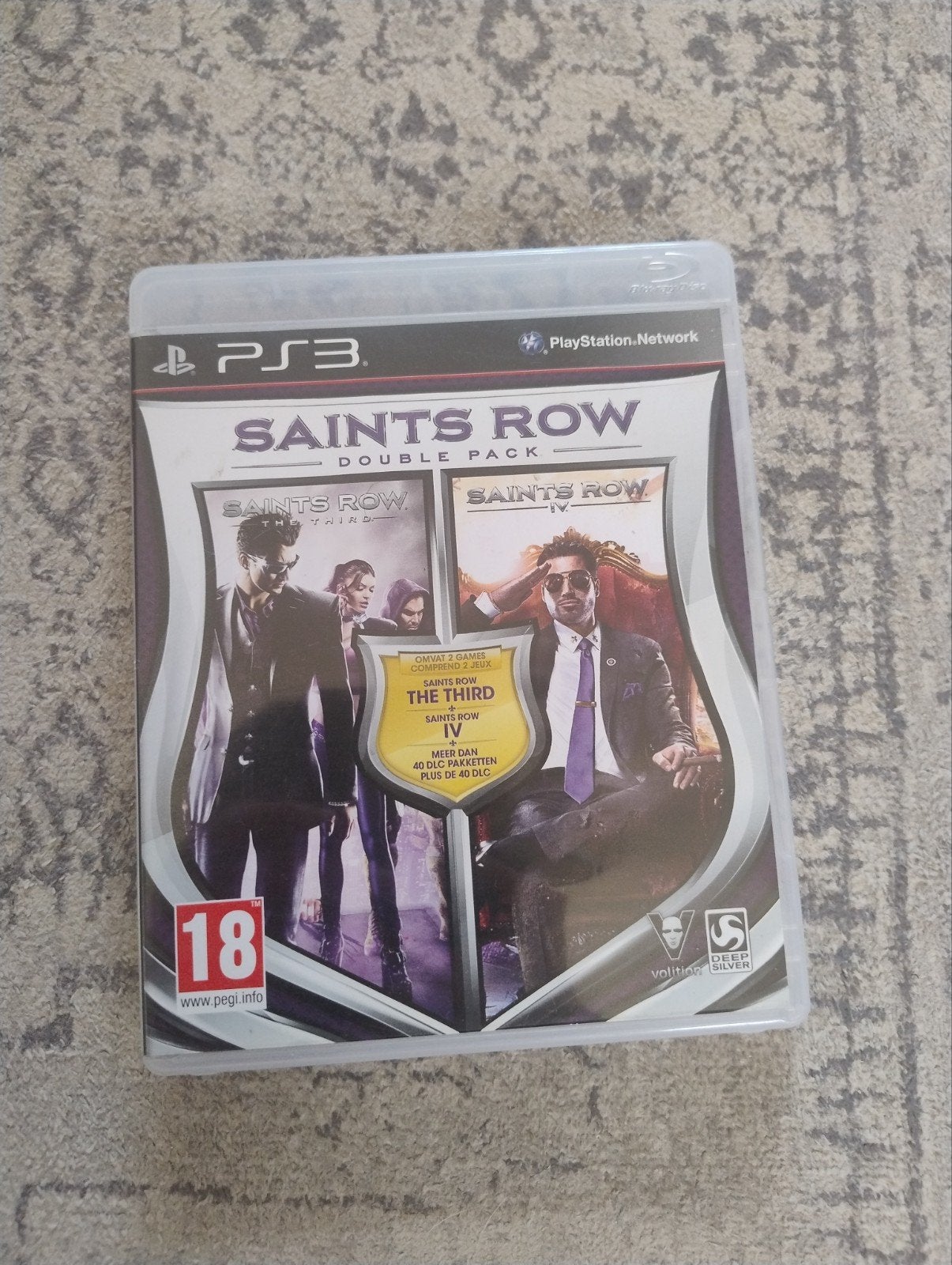Saints Row Double Pack PS3 (The Third & IV + DLC), Avontuur en Actie, Vanaf 18 jaar, 1 speler, Ophalen of Verzenden