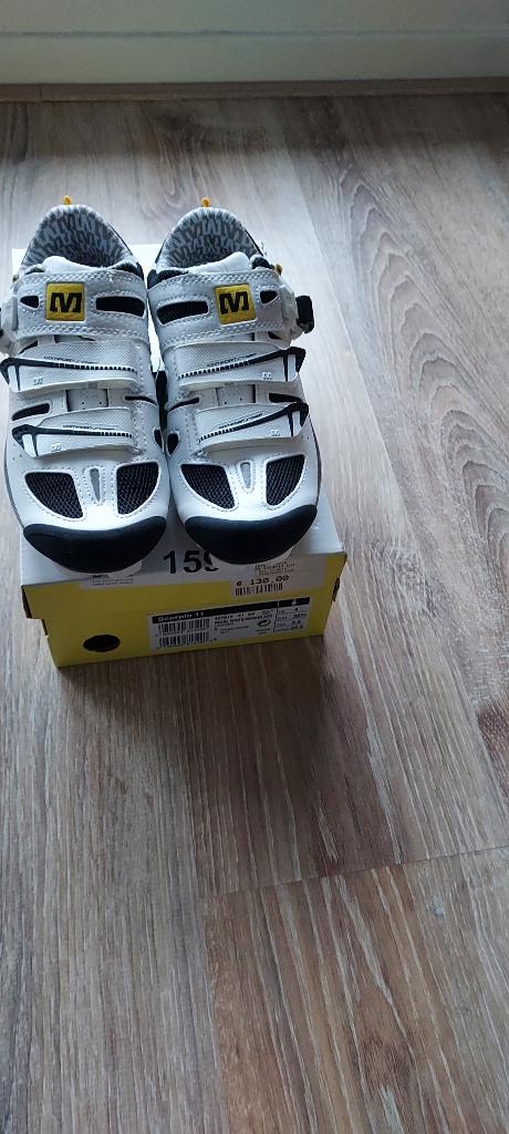 Fietsschoenen Mavic Scorpio11 mt. 36 2/3 Wit (Nieuw), Kinderen, Schoenen, Nieuw, Overige maten