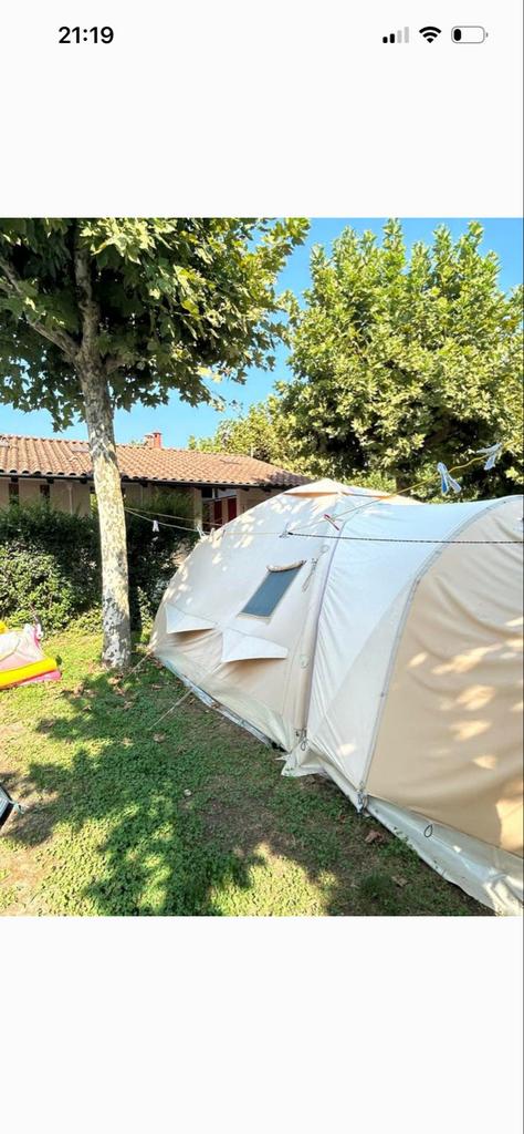 Karsten Tent 360 - Ruime en Comfortabele Familietent, Ophalen, Zo goed als nieuw, Tot en met 4