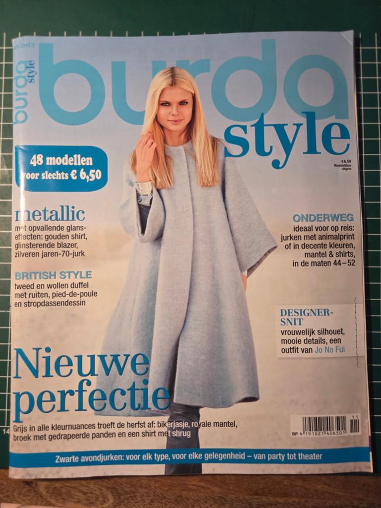 Burda Style 11/2013 - Compleet en Ongebruikt, Ophalen of Verzenden, Nieuw