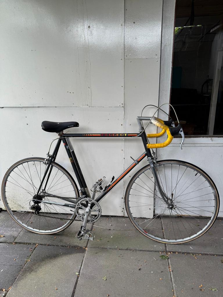 Vintage Peugeot racefiets - Brazed Butted Turbo jaren 80, Ophalen, Jaren '60 of nieuwer