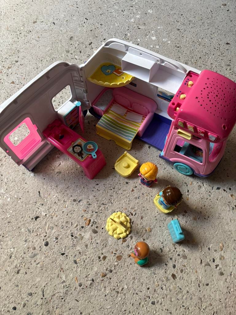 Vtech camper met geluid en licht, Kinderen en Baby's, Speelgoed | Vtech, Ophalen, Zo goed als nieuw, 6 maanden tot 2 jaar