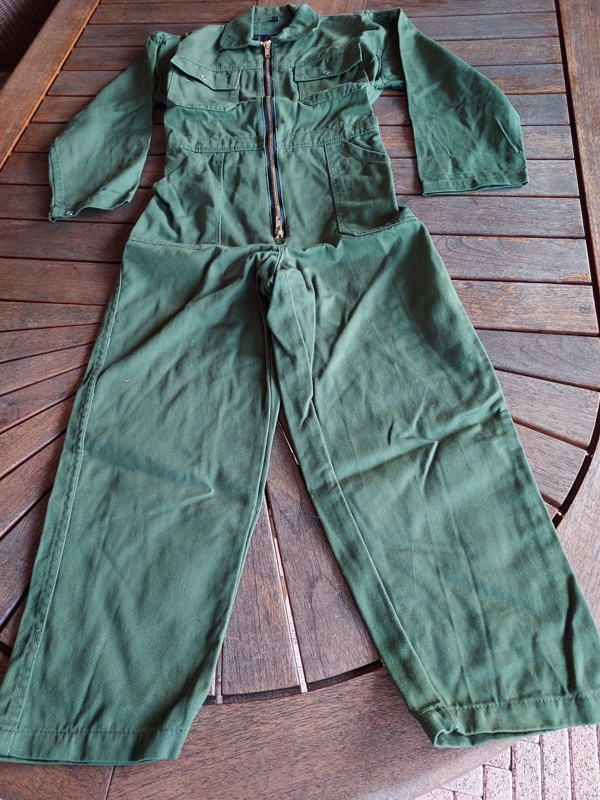 kinderoverall maat 128, Ophalen of Verzenden, Zo goed als nieuw, Storvik, Jongen of Meisje