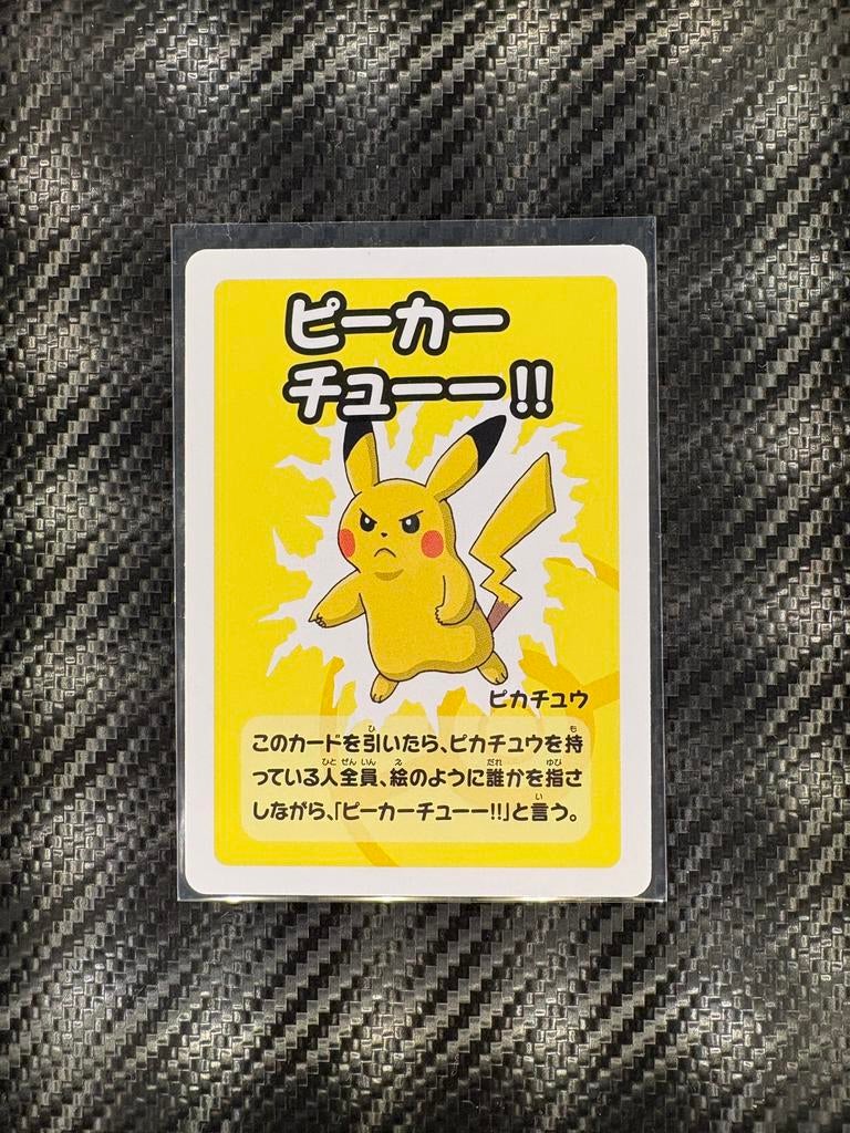 2x Pikachu Super High Tension Old Maid - Near Mint, Ophalen of Verzenden, Zo goed als nieuw, Speelkaart(en)