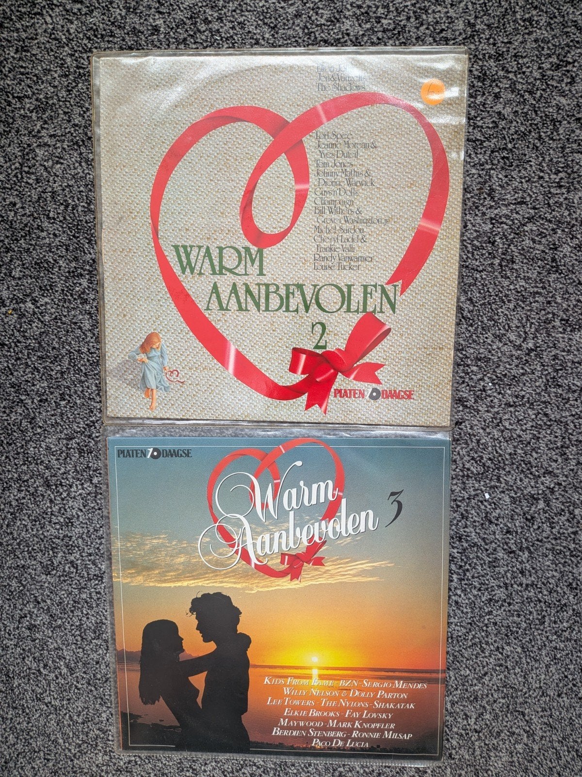 Warm Aanbevolen deel 2 & 3 LP's, LP, Gebruikt, Pop, Ophalen of Verzenden