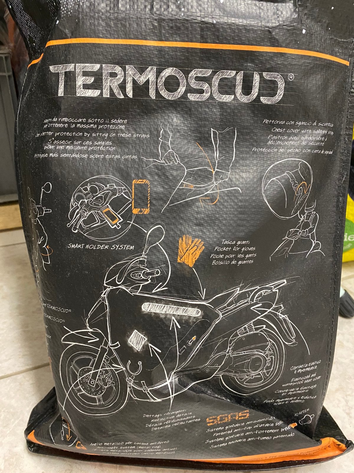 Tucano Urbano Termoscud R203X beenkleed,, Ophalen of Verzenden, Zo goed als nieuw, Overige merken