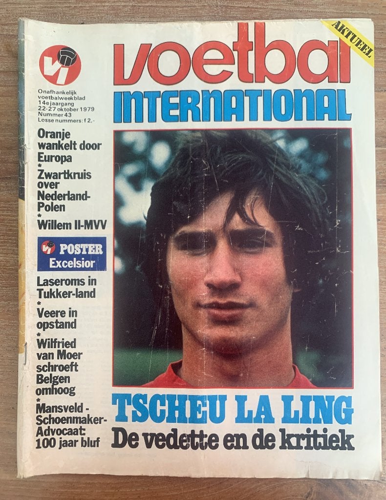 Voetbal International VI Div. tijdschriften uit 1979 / €1,50, Verzamelen, Ophalen of Verzenden, Zo goed als nieuw, Vitesse, Boek of Tijdschrift