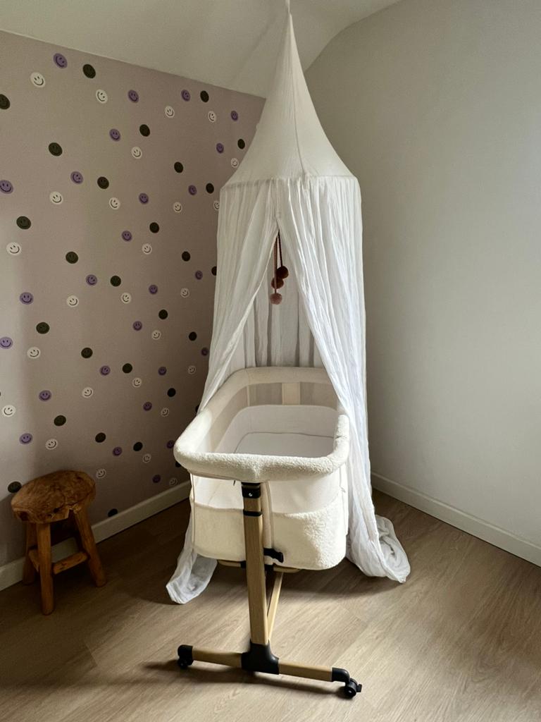 Co sleeper Teddystof wit Prenatal, Ophalen, Zo goed als nieuw, Wieg