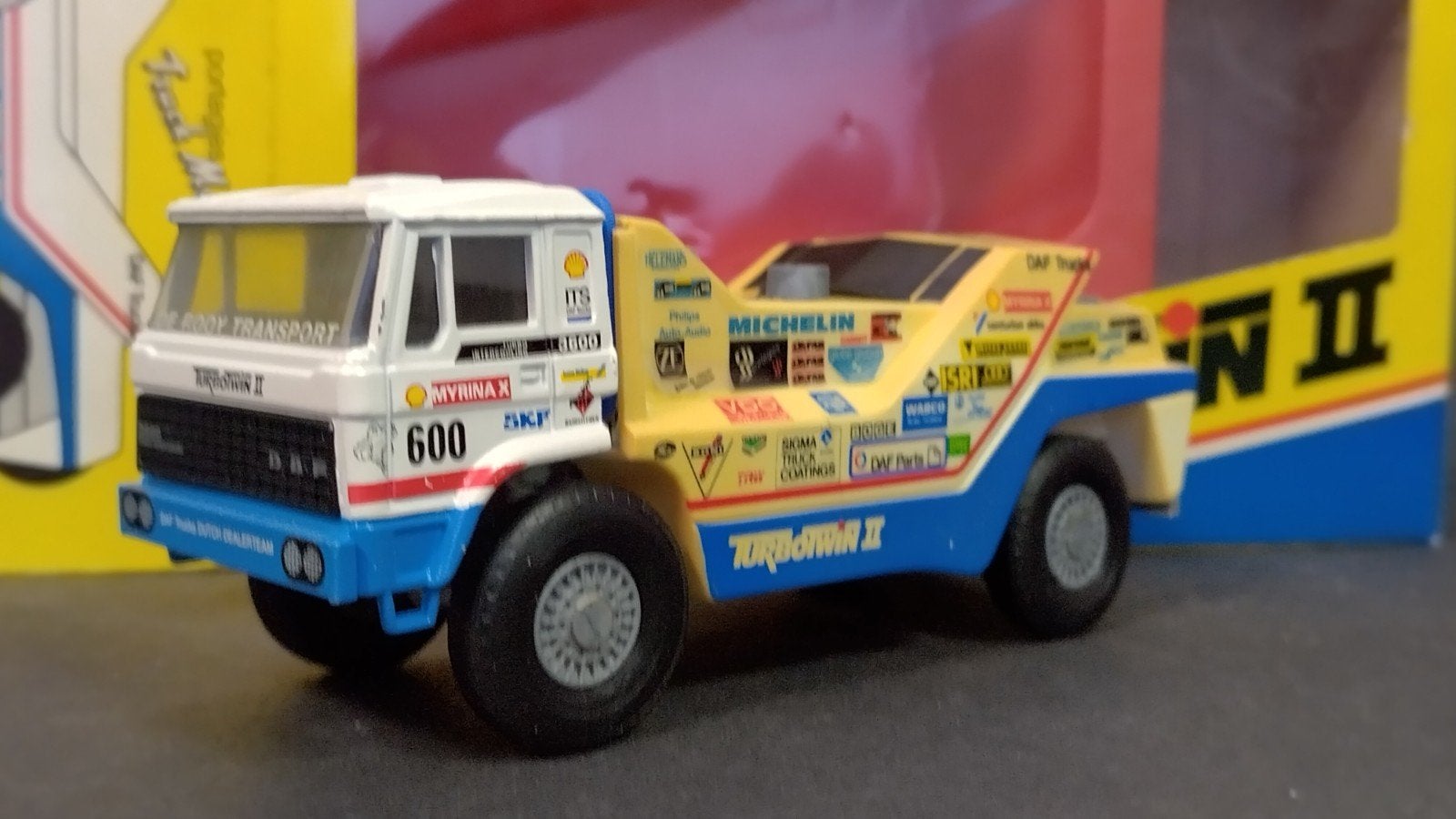 Daf 3600 Turbotwin 2 Dakar de Rooy 1:50 Portegies Pol, Overige merken, Verzenden, ., Zo goed als nieuw