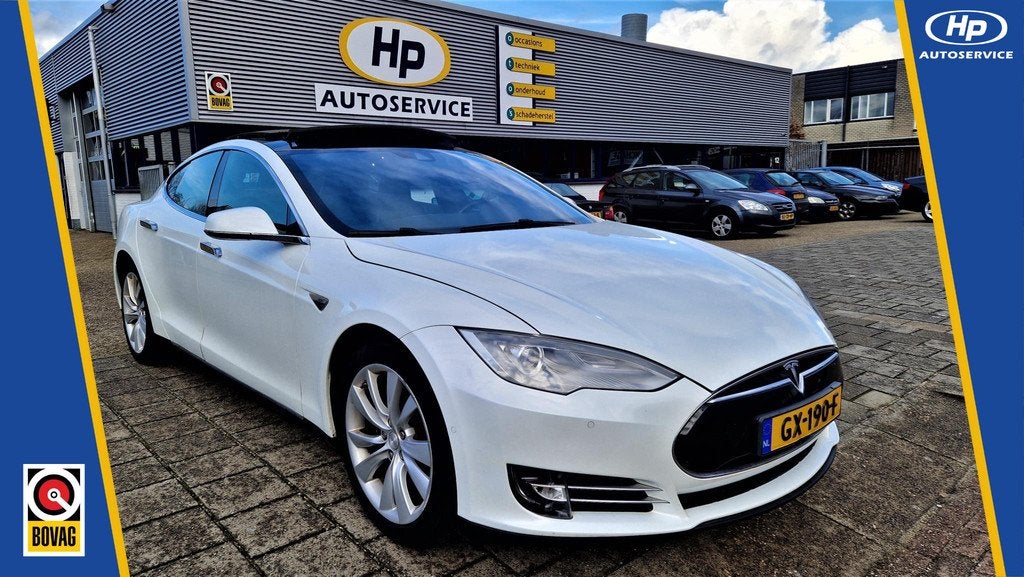 Tesla Model S 70D Base GRATIS LADEN !, Auto's, Tesla, Gebruikt, Lichtsensor, Model S, 435 min