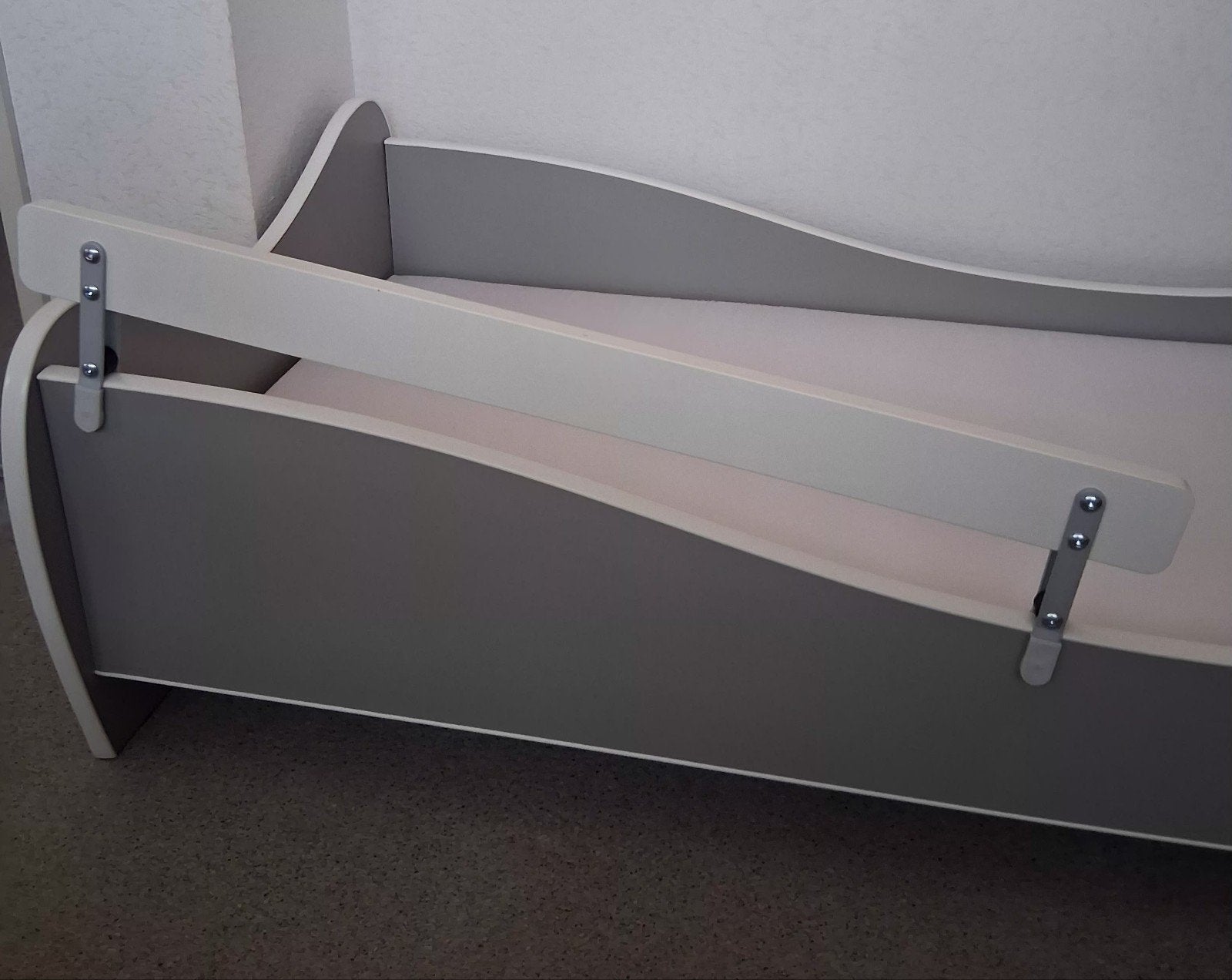 IKEA Nattapa Valbeveiliging Bedhekje Wit 90 cm, Ophalen, Minder dan 140 cm, Minder dan 70 cm