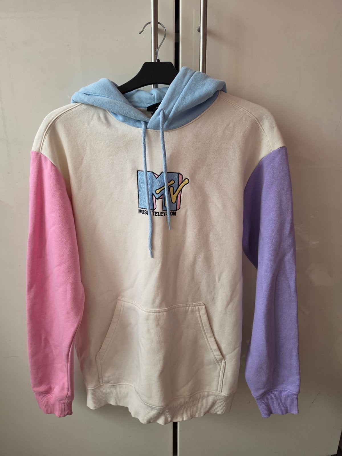 H&M MTV Hoodie - Maat XS - Meerkleurig, Kleding | Dames, H&M, Meerkleurig, Ophalen of Verzenden, Zo goed als nieuw