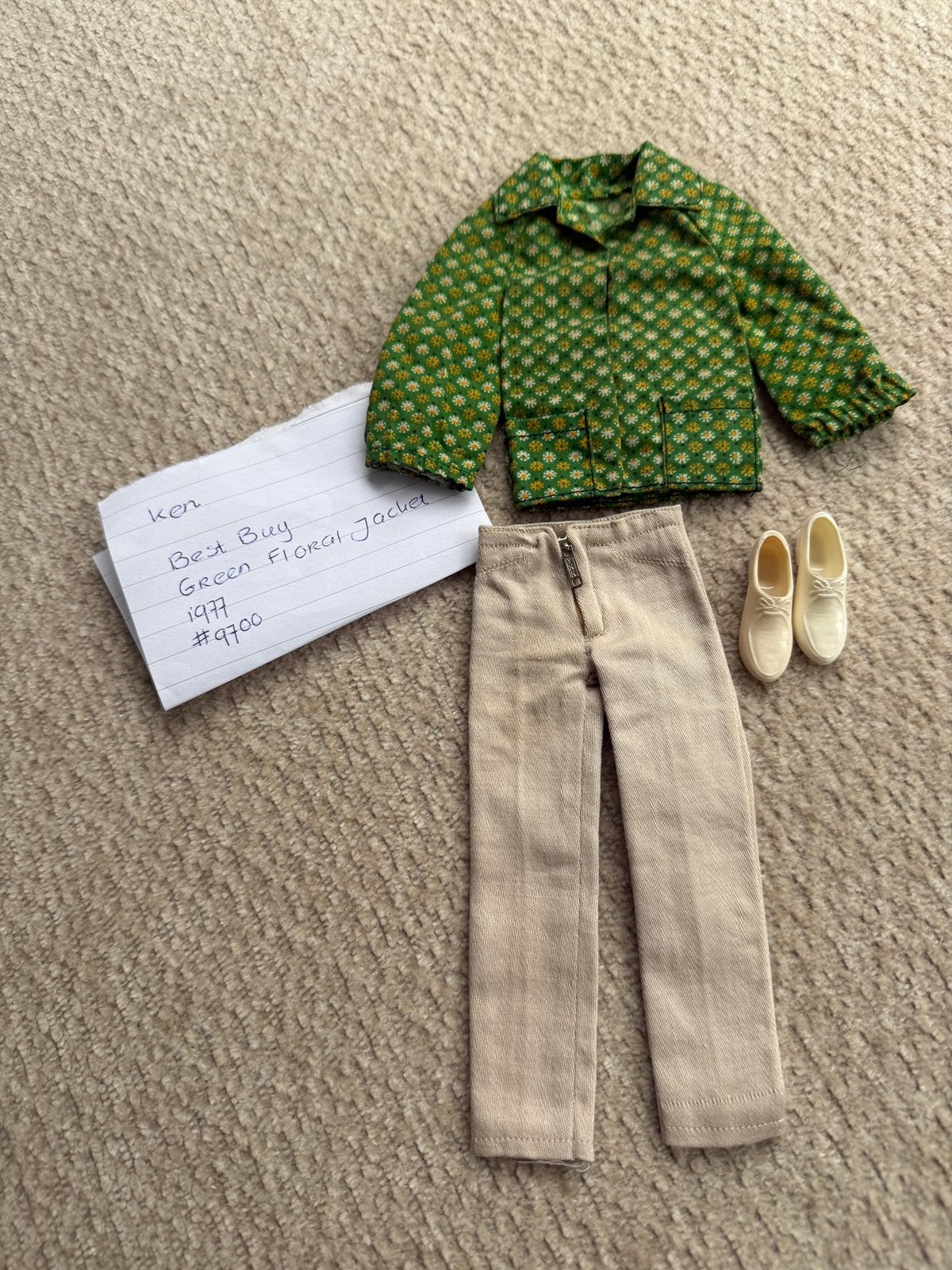 Vintage barbie kleding voor Ken Best Buy #9700, Ophalen of Verzenden, Gebruikt, Kleertjes