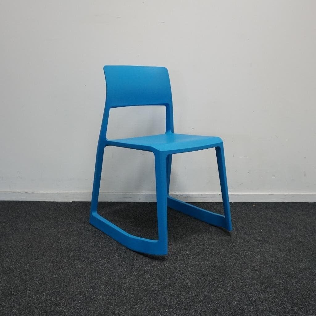 Vitra Tip Ton Chair Design Stoelen | Schommelstoelen | Blauw, Kunststof, Gebruikt, -, Blauw