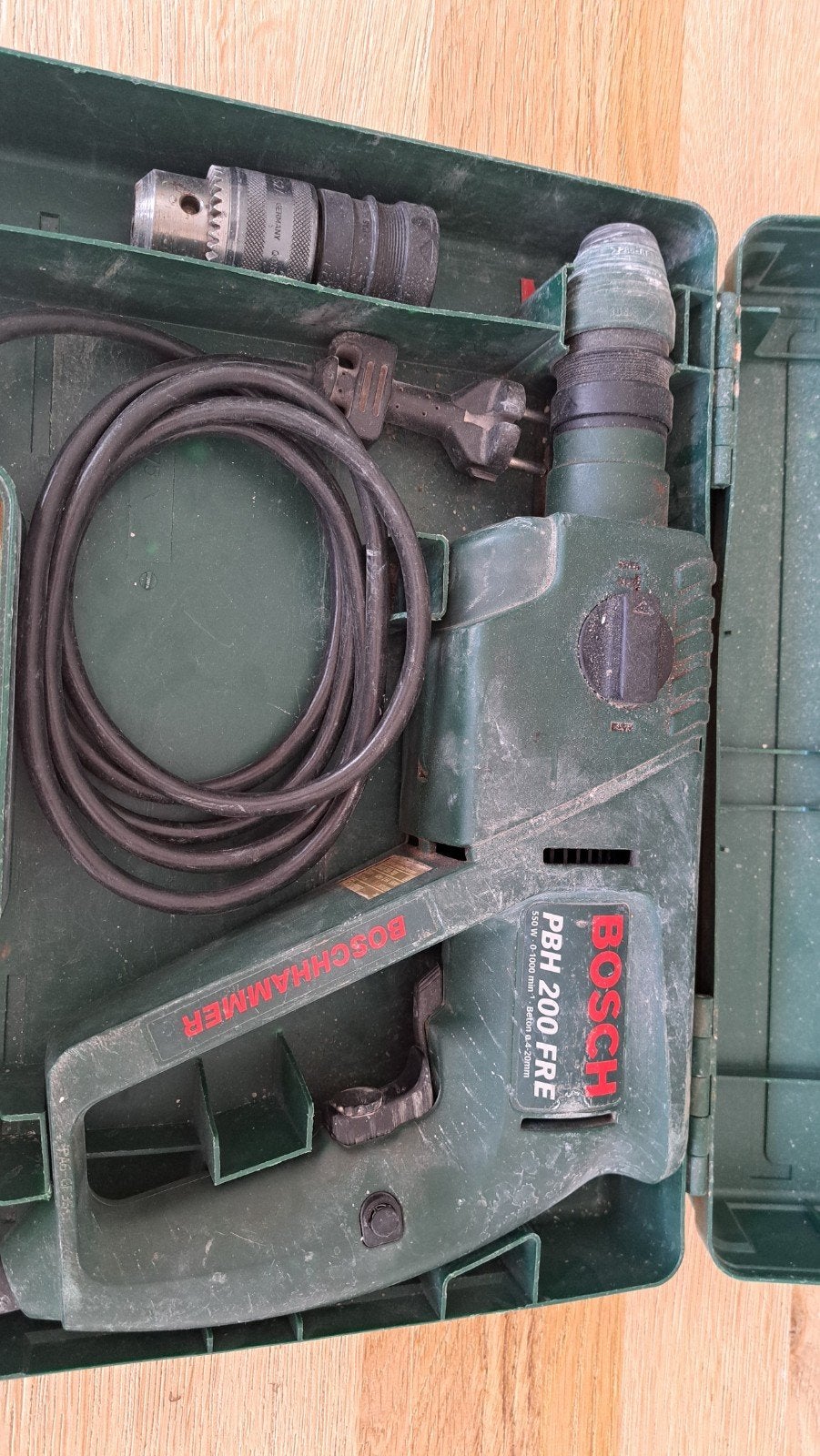 SDS Bosch Boormachine PBH 200 FRE - Gebruikt, Goede Staat, Doe-het-zelf en Verbouw, Gereedschap | Boormachines, Gebruikt, Boor- en/of Breekhamer
