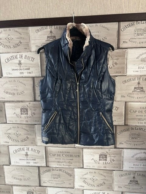 Bodywarmer Anky Maat L, Maat 38/40 (M), Blauw, Nieuw, Ophalen of Verzenden
