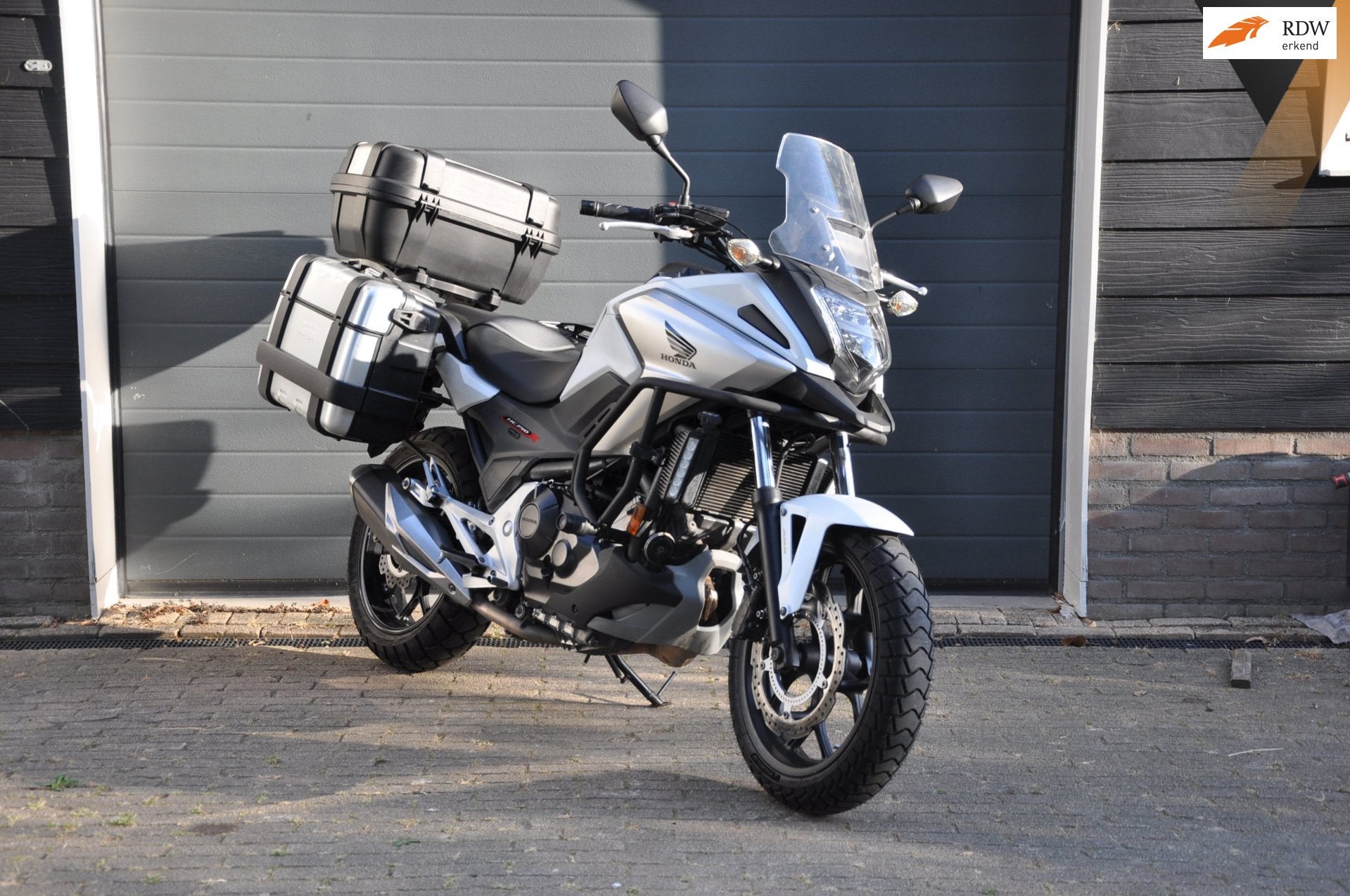 Honda NC 750X C-ABS Kofferset, valbeugels, extra lampen, LED Verlichting, 745 cc, Bedrijf, Meer dan 35 kW