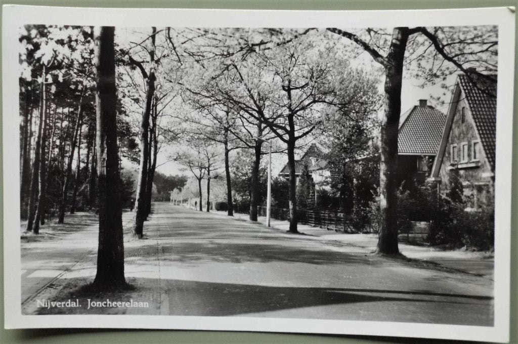 Nijverdal - Joncheerenlaan - 1962, Ophalen of Verzenden, 1960 tot 1980, Gelopen, Overijssel