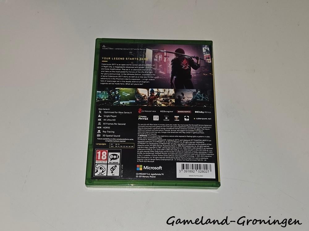 Cyberpunk 2077 Ultimate Edition (Xbox Series X), Gebruikt, -, -, Ophalen of Verzenden