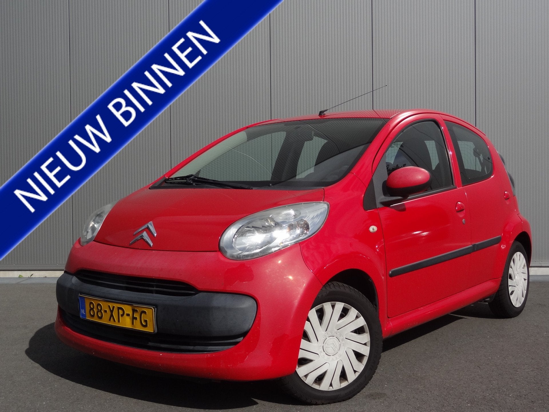 Citroën C1 | Airco | 5 drs | cv op afstand | elek ramen, Voorwielaandrijving, Stof, Gebruikt, 4 stoelen