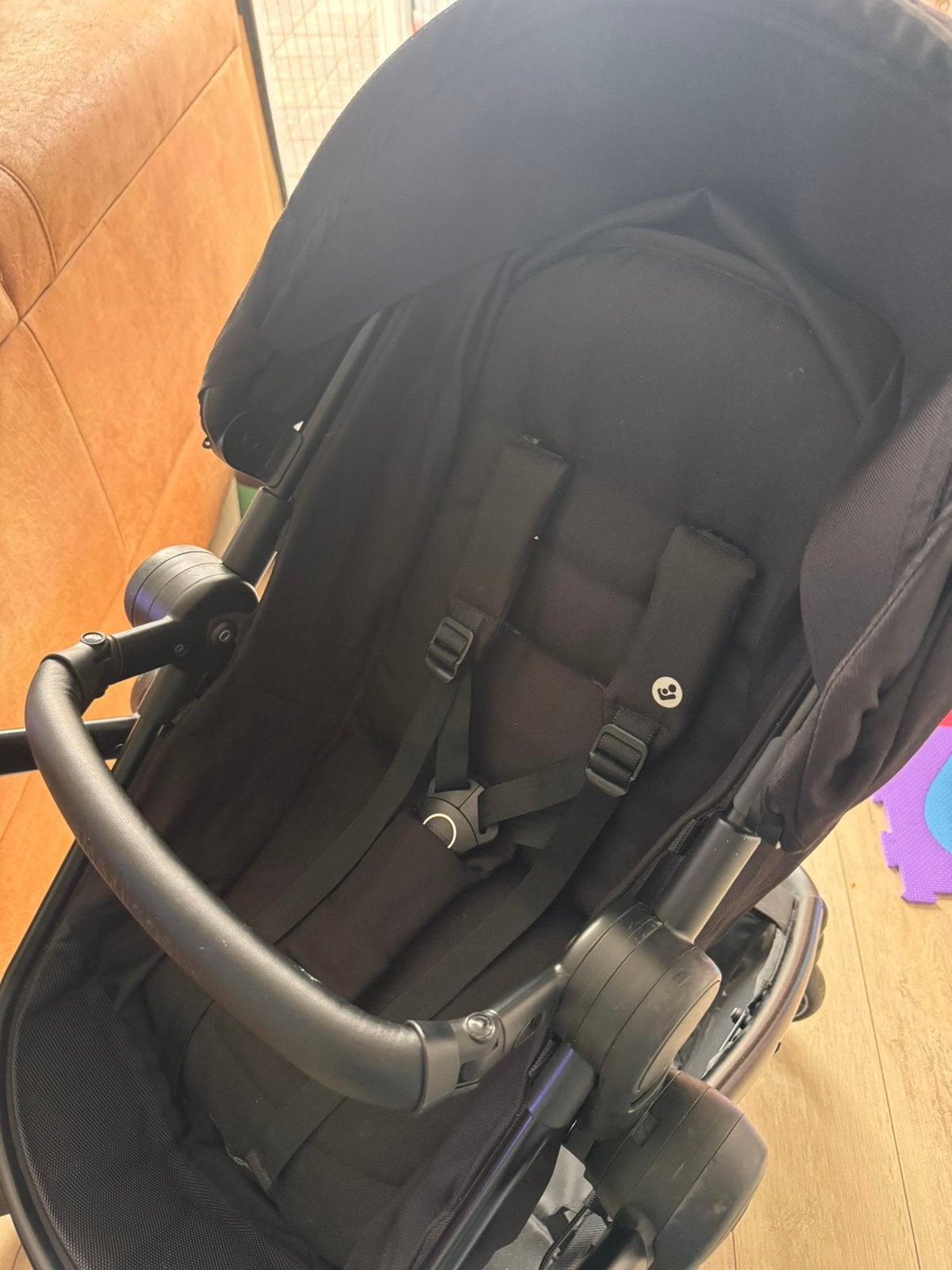 Zwart Maxi-Cosi Zelia kinderwagen, Ophalen, Gebruikt, Maxi-Cosi, Regenhoes