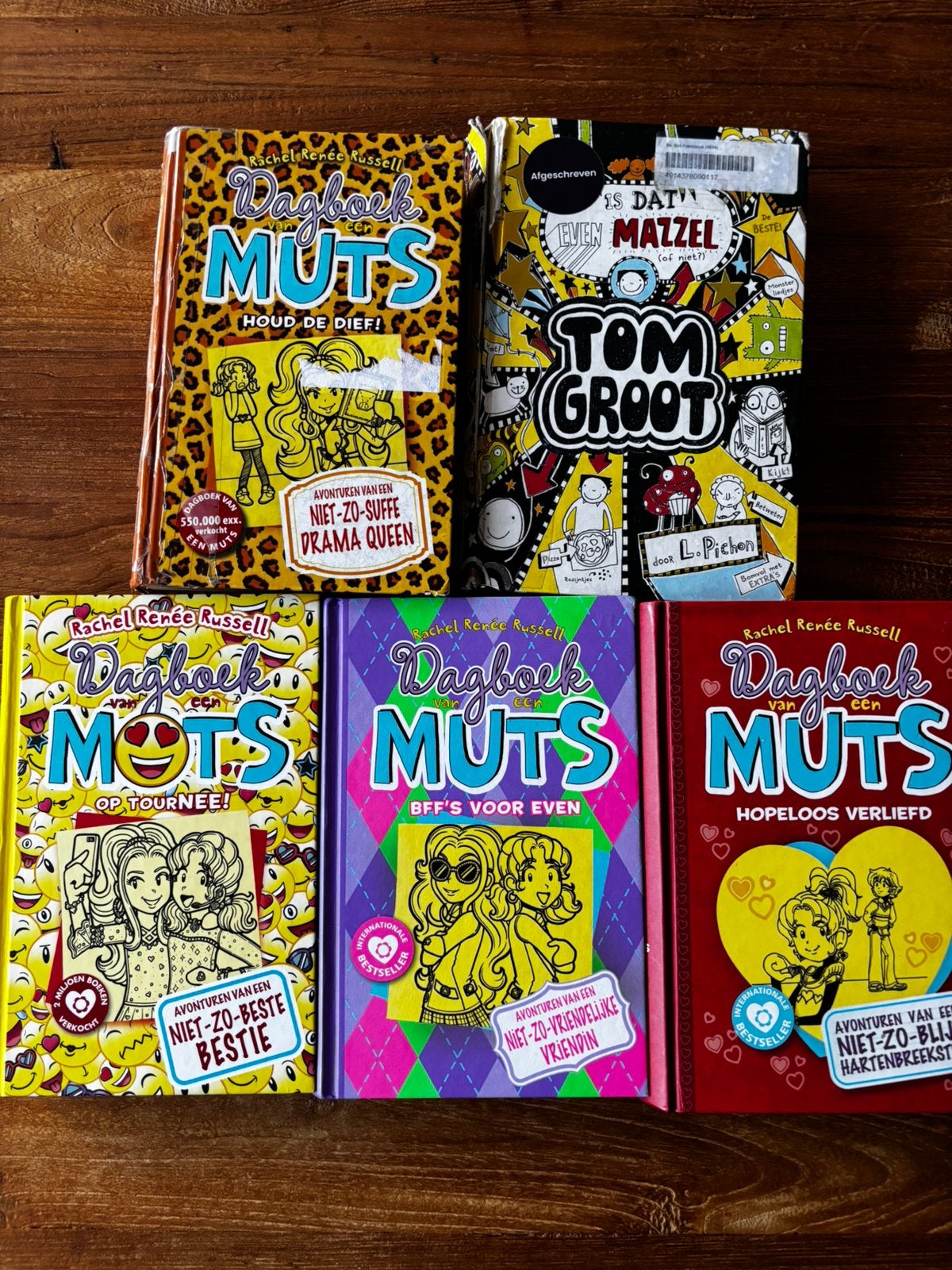 Rachel Renée Russell - dagboek van een muts en tom groot, Boeken, Ophalen of Verzenden, Zo goed als nieuw, Rachel Renée Russell