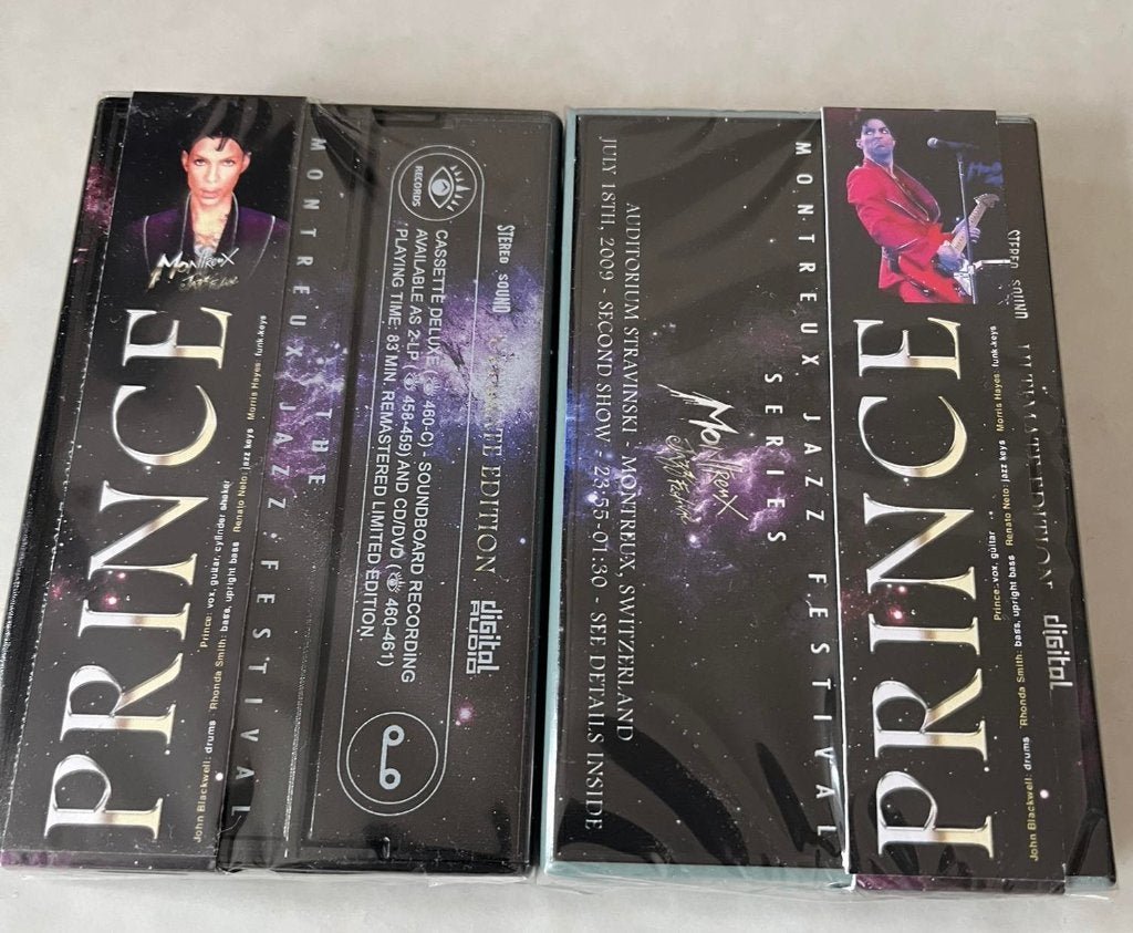 Prince - Montreux 2009 TAPE SET (2 Shows) Early & Late Show, Pop, Ophalen of Verzenden, Speciale editie, Nieuw in verpakking