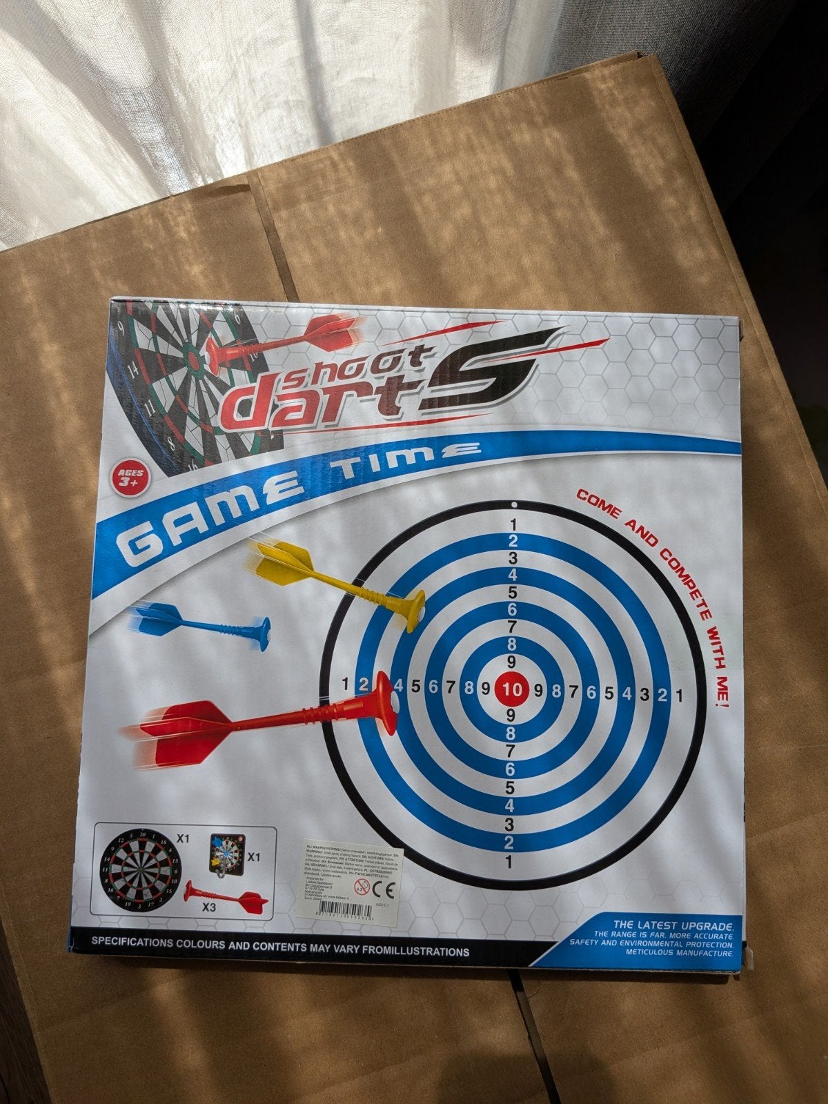 Magnetisch Dartbord met pijlen (nieuw in verpakking), Ophalen of Verzenden, Nieuw, Dartbord