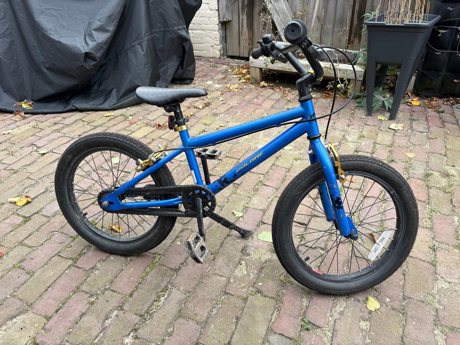 Volare Freestyle Cool Rider 18 inch kinderfiets Blauw/goud, Ophalen, Gebruikt, 16 tot 20 inch, Volare