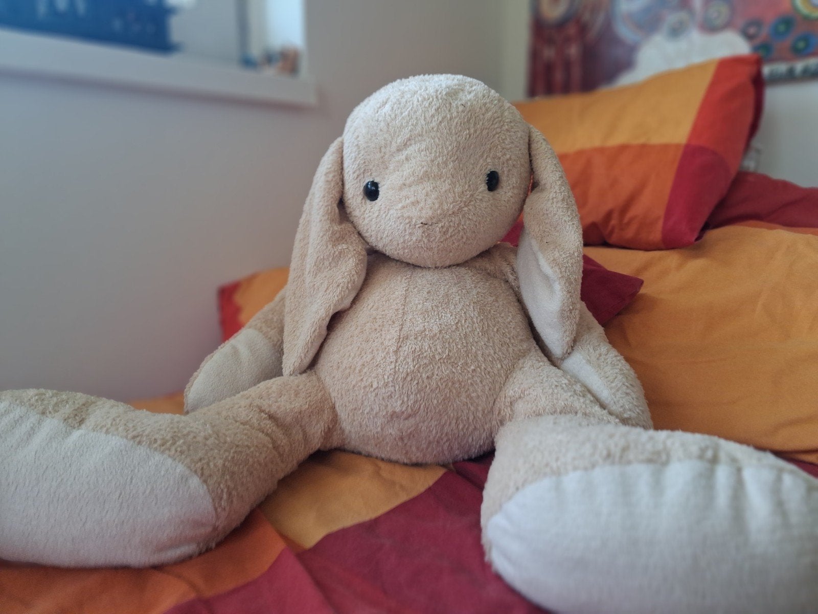 Hema knuffel konijn 80 cm, Ophalen, Nieuw, Konijn