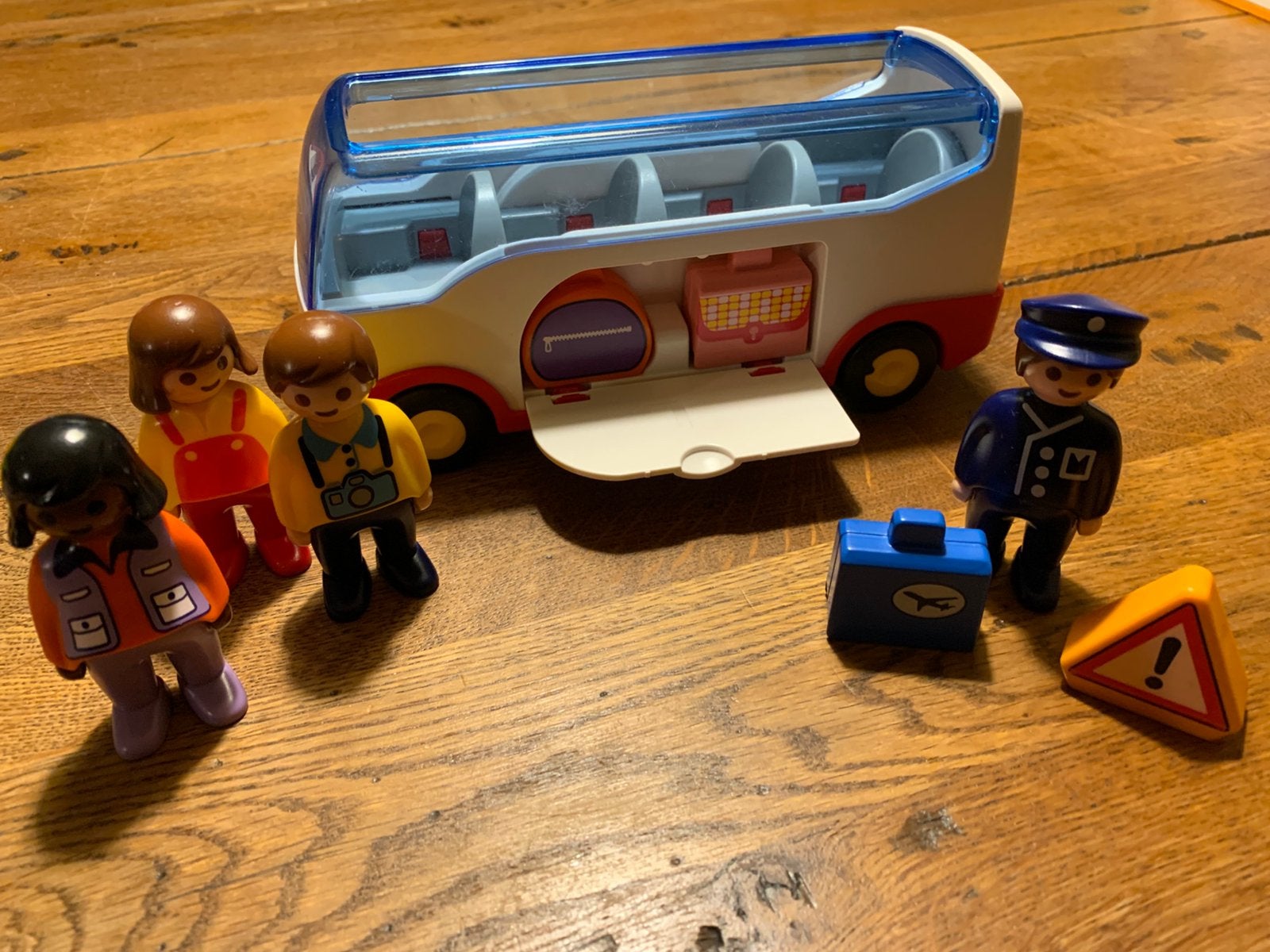 Playmobil 123 bus, Gebruikt, Complete set, Voertuig, 1.2.3