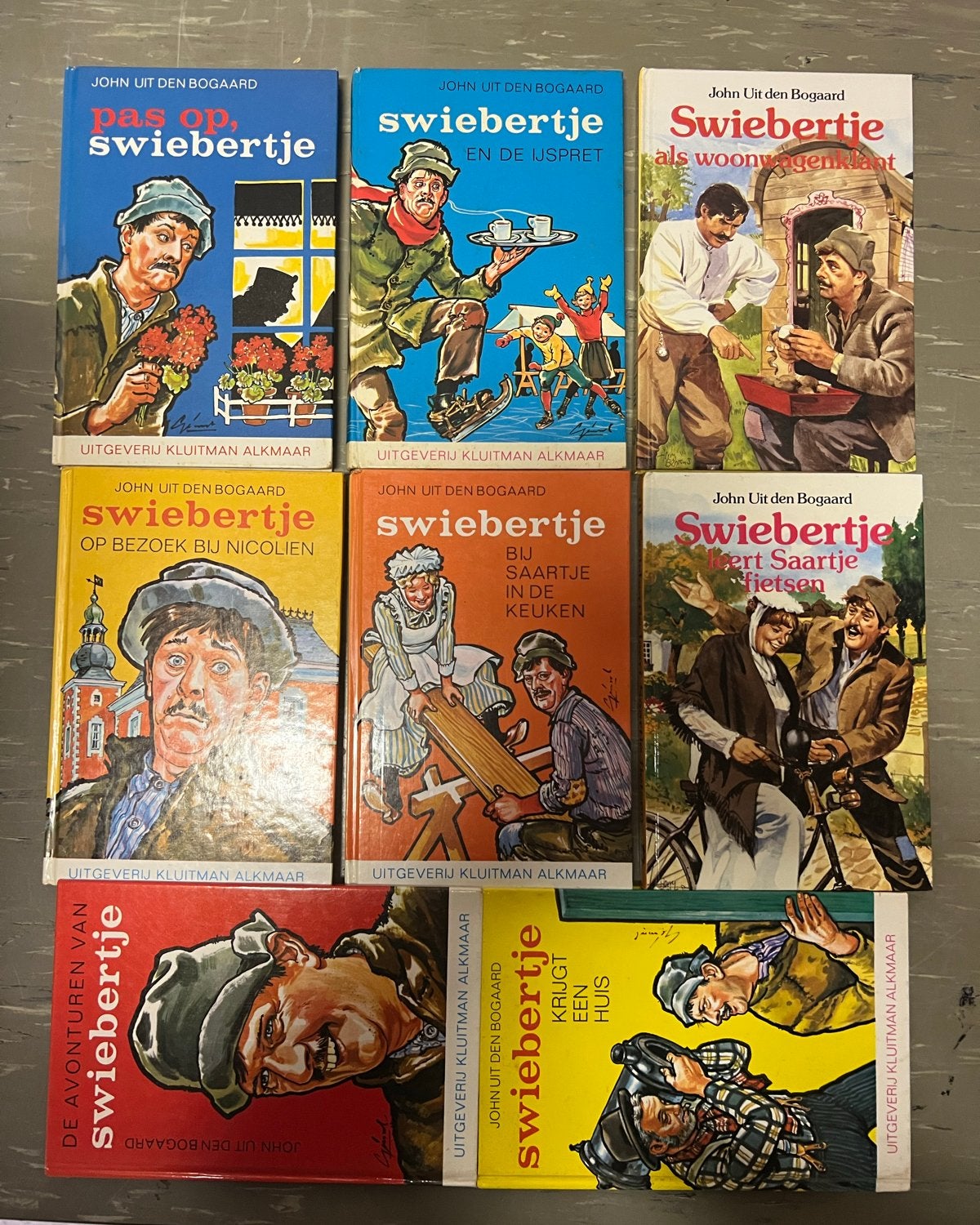 Swiebertje boeken - John Uit den Bogaard (8 delen), Ophalen of Verzenden, Gelezen, Fictie algemeen