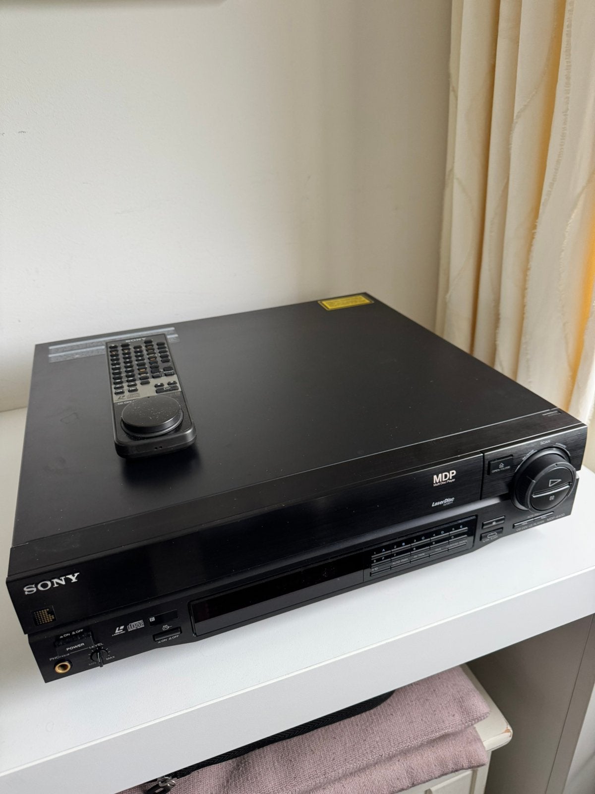 Sony Laserdisc-speler MDP-640D uitstekende staat, Ophalen of Verzenden, Zo goed als nieuw, Overige typen