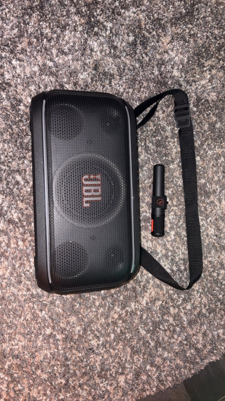 JBL Partybox On-The-Go 2 met microfoon en oplader, Audio, Tv en Foto, Luidsprekers, Ophalen, JBL, Party speaker, Zo goed als nieuw