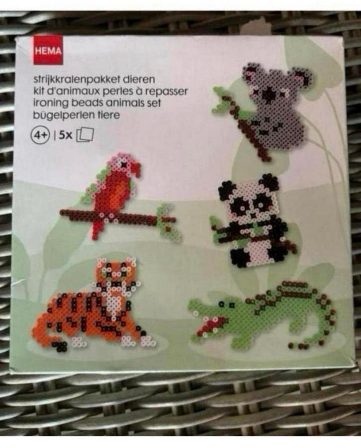 Hema Strijkkralenpakket Dieren (4+), Ophalen of Verzenden, Nieuw, Knutselen