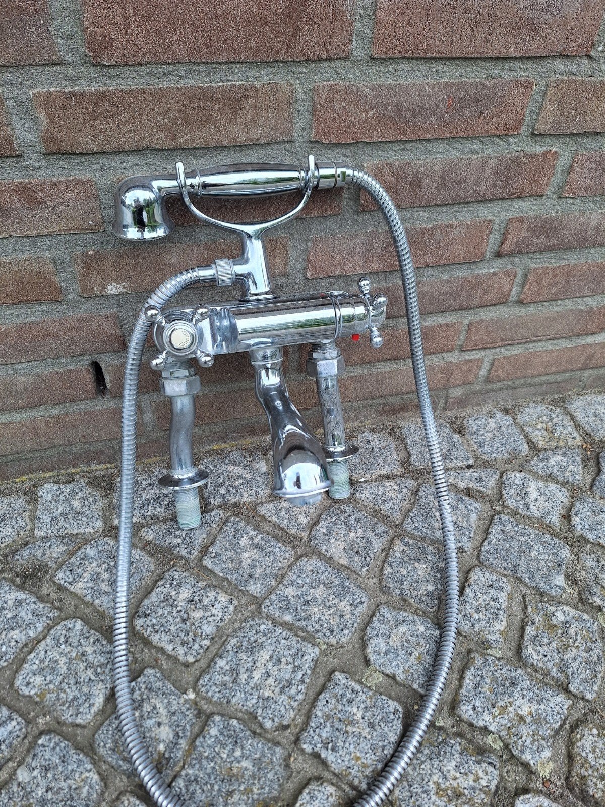 Badkraan met thermostaat - In goede staat, Doe-het-zelf en Verbouw, Sanitair, Ophalen of Verzenden, Bad