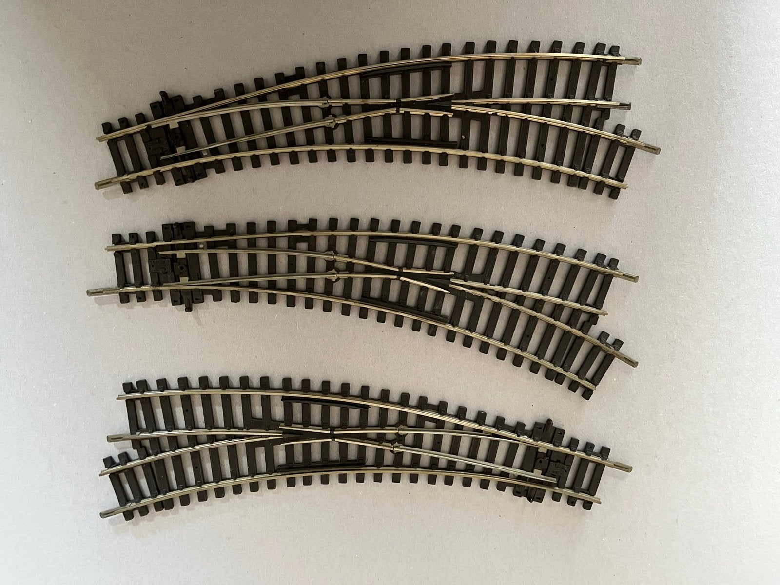 Peco bochtwissels code 100, gebruikt, Ophalen of Verzenden, Gebruikt, Rails, Overige merken
